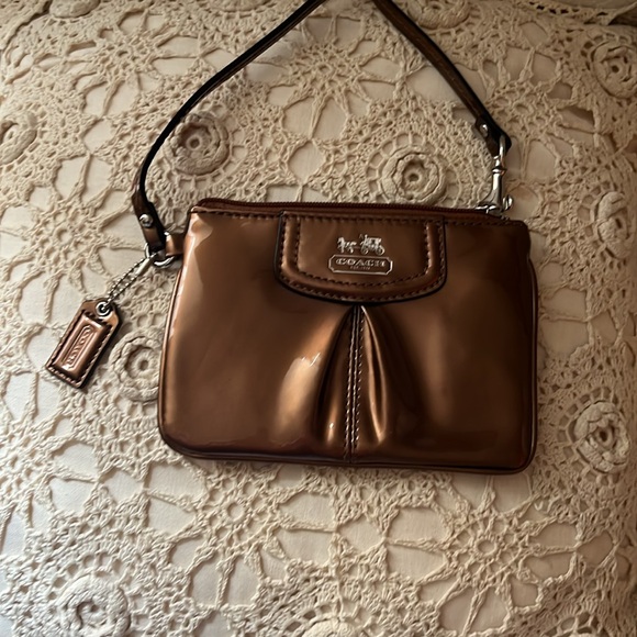 Coach Wristlet- Metallic Bronze- NWOT - Picture 14 of 14